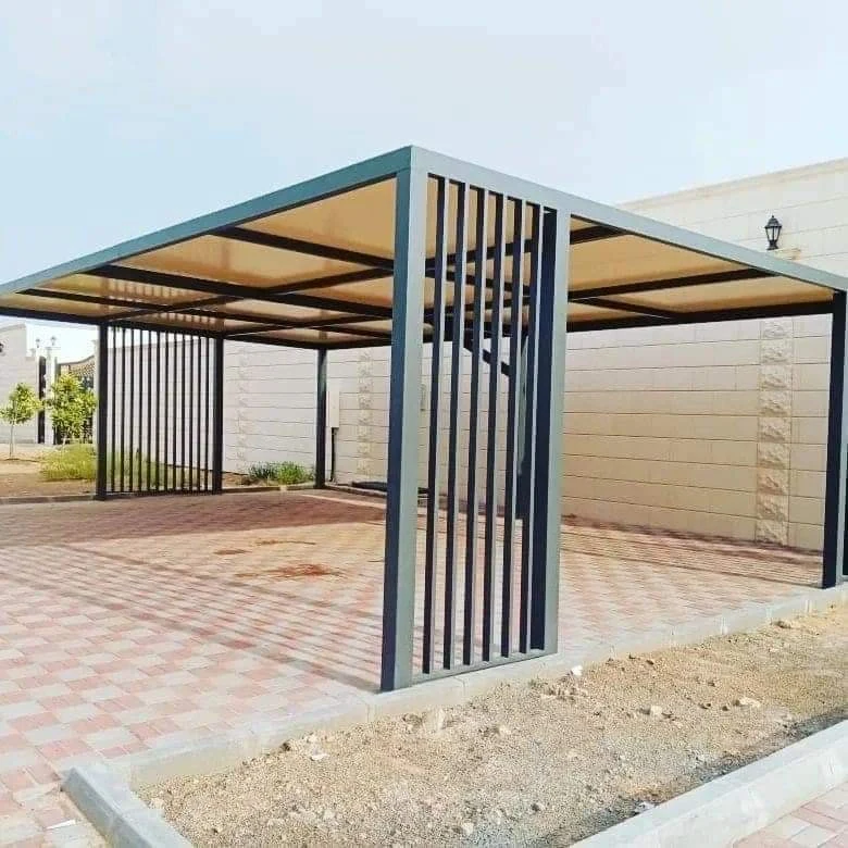 Completed outdoor structure